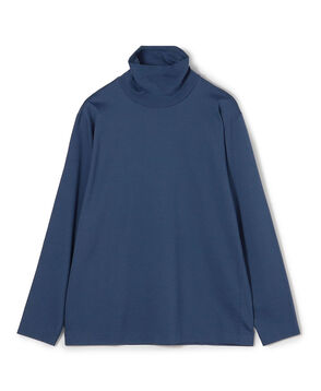 60/3スビンコットン タートルネック ロングスリーブカットソー