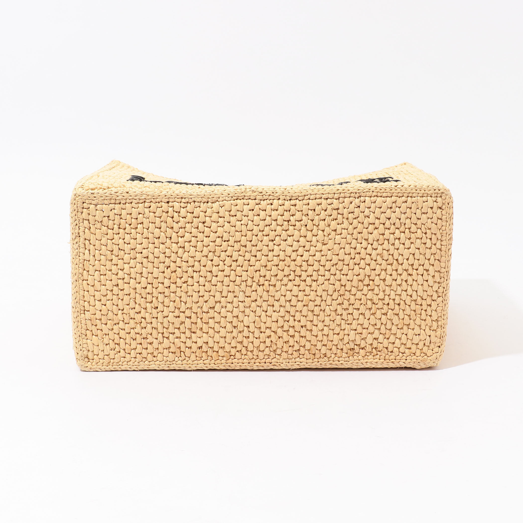 ミディアム LOEWE フォントバッグ（ナチュラル/ブルー） Loewe Medium Font Bag in Natural Blue – LOZURI®