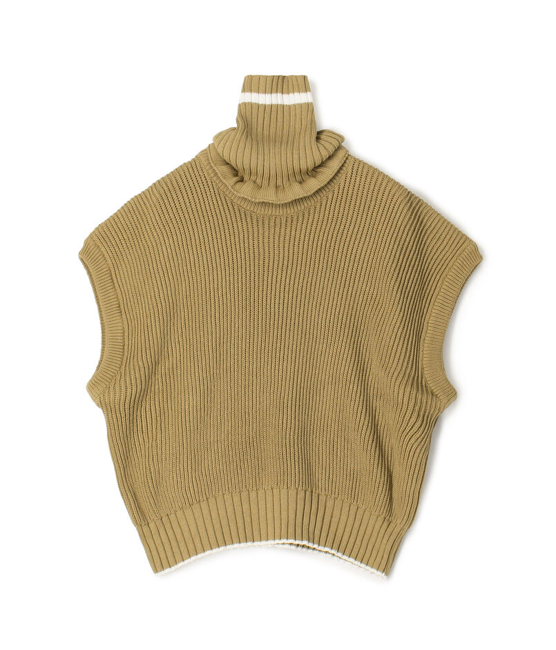 UNIFORME COTTON VEST コットン ニットベスト