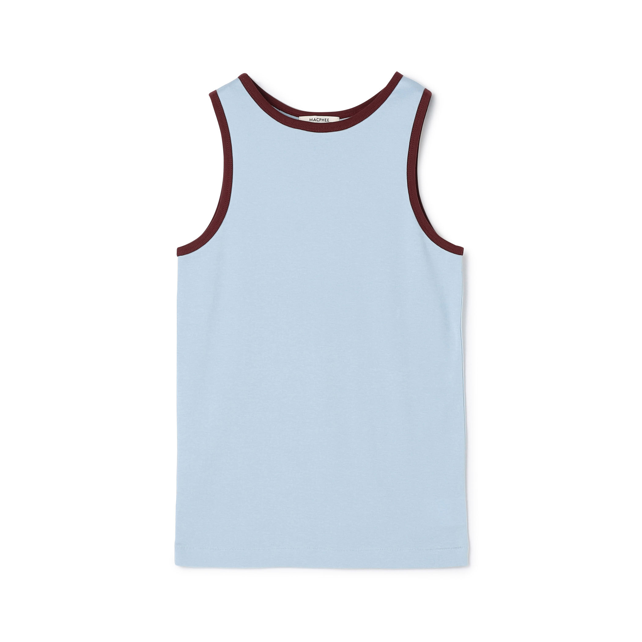 コットンジャージ トリムタンクトップ｜トゥモローランド 公式通販