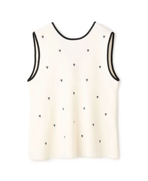 【WEB先行予約】ミラノリブ 2-wayノースリーブプルオーバー