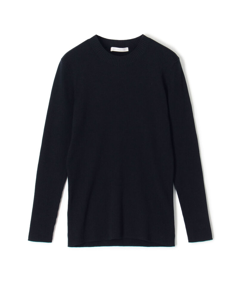 ギザコットンリブ クルーネックプルオーバー