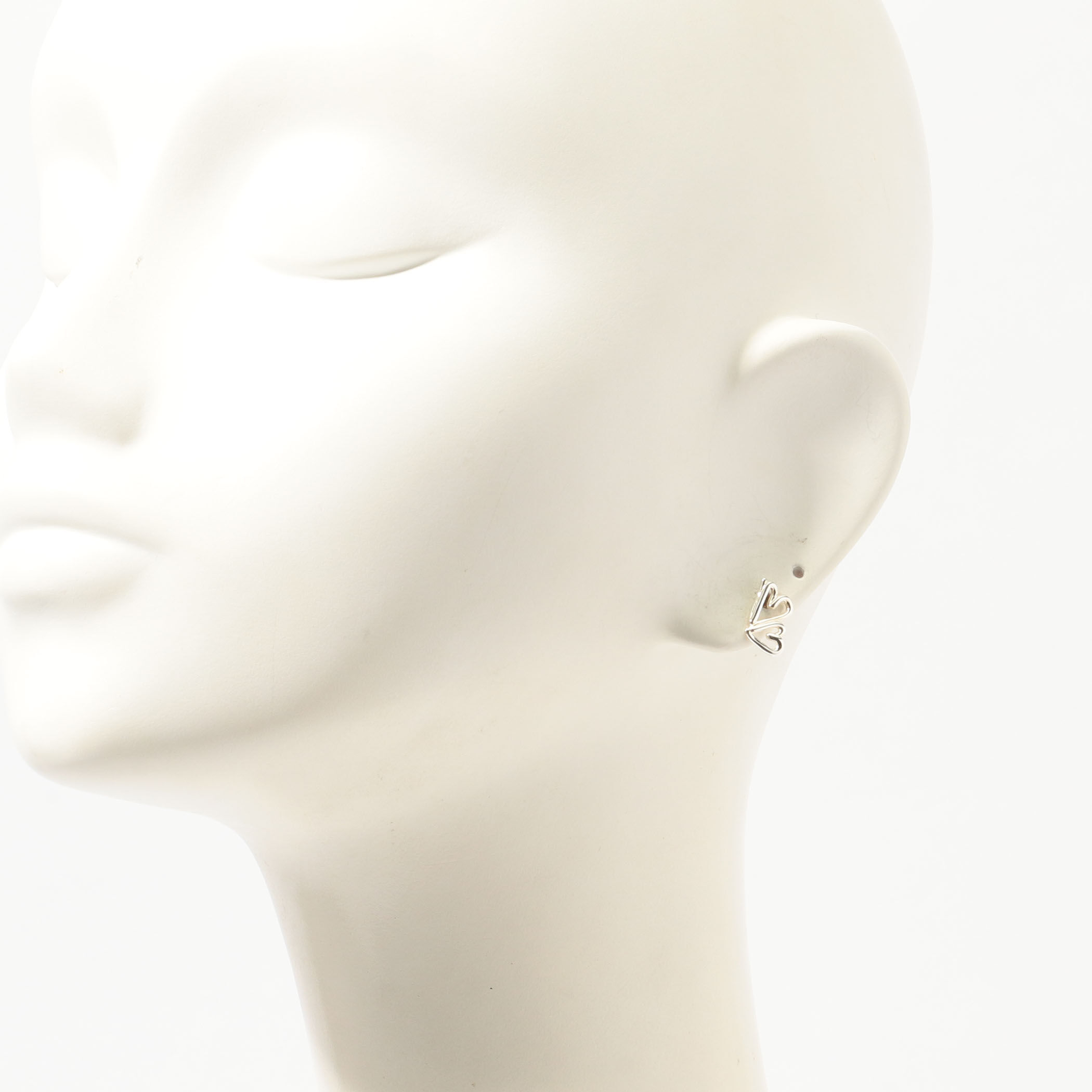 BAR Jewellery TWO HEARTS シルバーピアス｜トゥモローランド 公式サイト