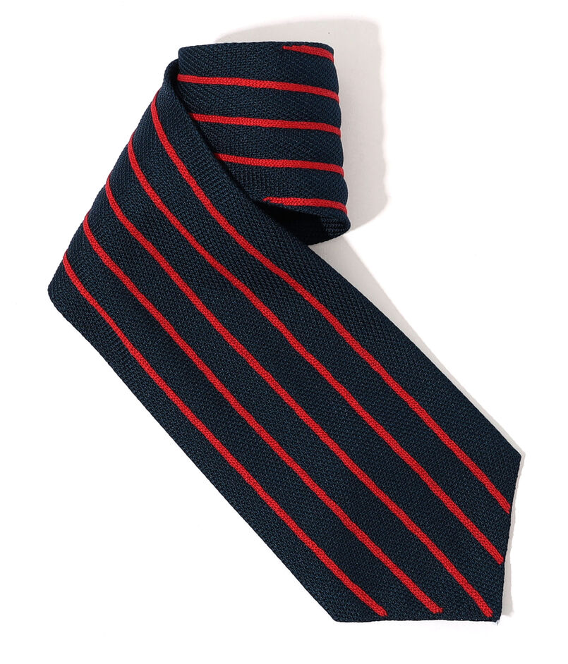 JUPE BY JACKIE シルク ストライプネクタイ