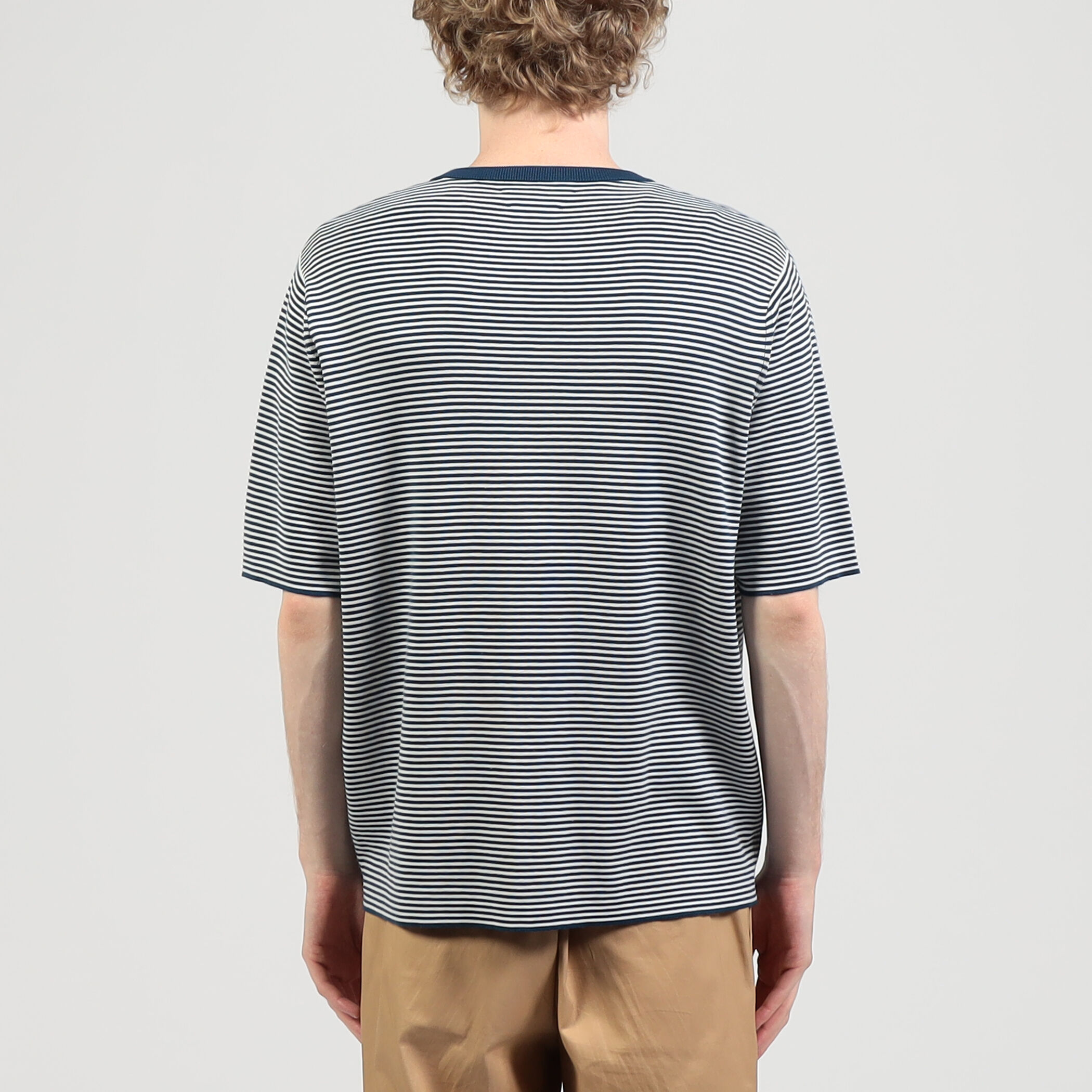 □TOMORROWLAND tricot シーアイランドコットン クルーネックプル