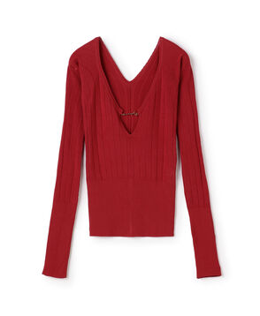 JACQUEMUS LE HAUT PRALU リブニット