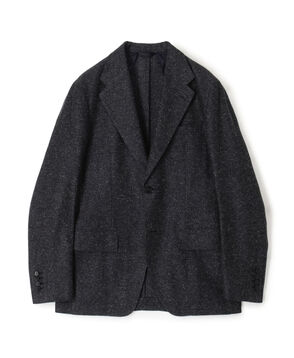 シルクウール シングルブレステッド 2Bジャケット