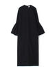 Mame Kurogouchi Volume Sleeve Cotton Jersey Dress