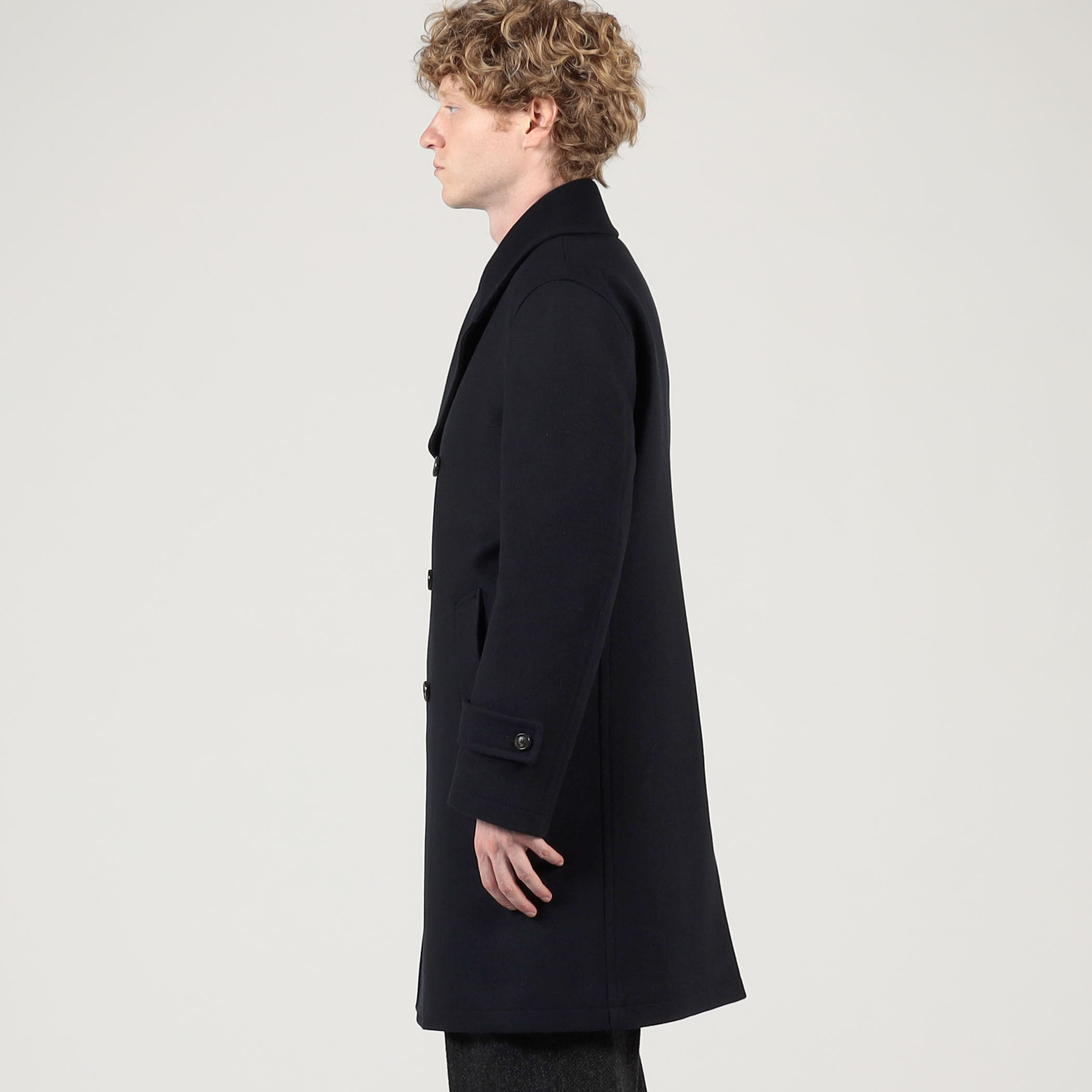 ウールカシミヤ ダブルブレステッド 6B Pコート｜トゥモローランド