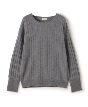 ベビーカシミヤ クルーネックプルオーバー