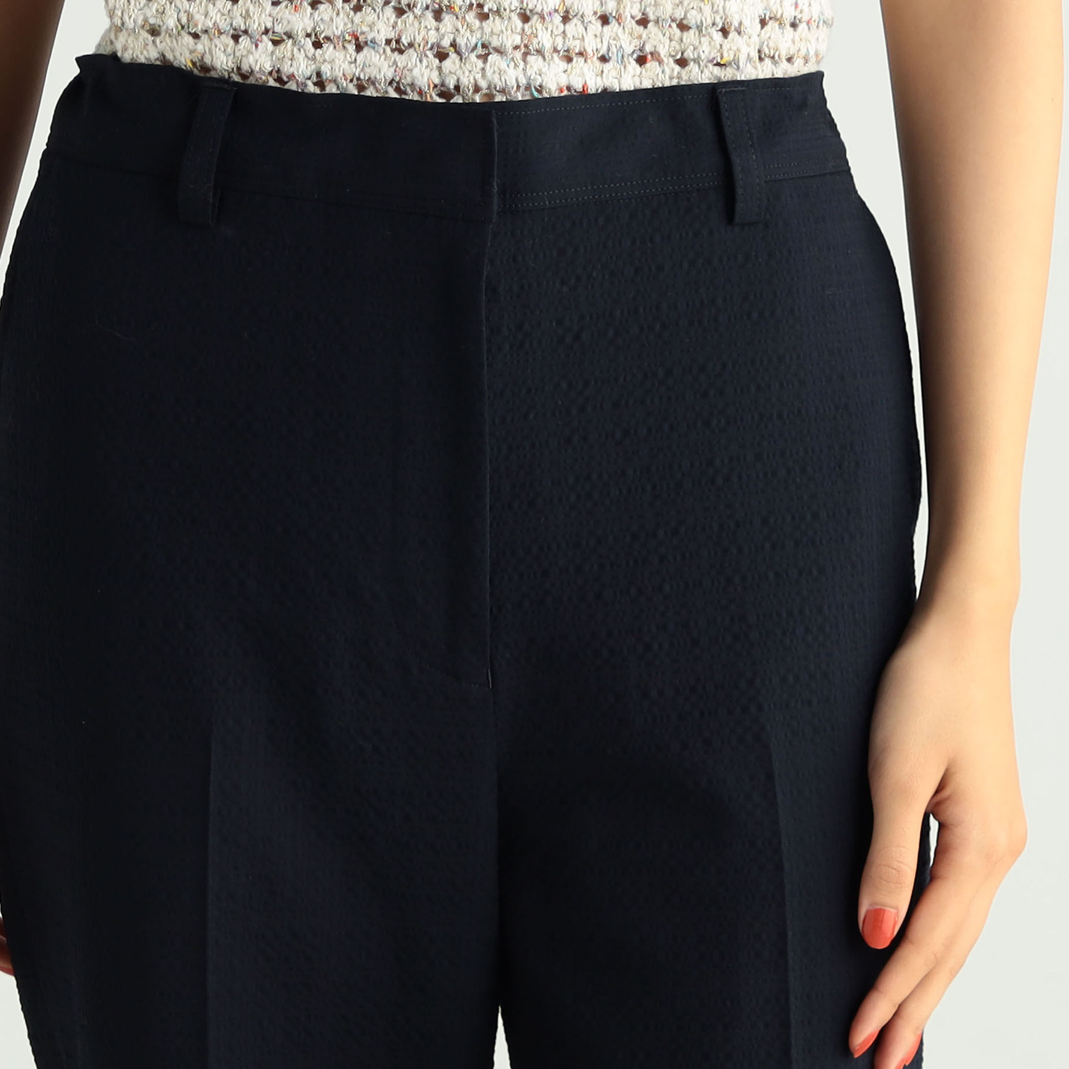 シアサッカー テーパードパンツ｜トゥモローランド 公式通販