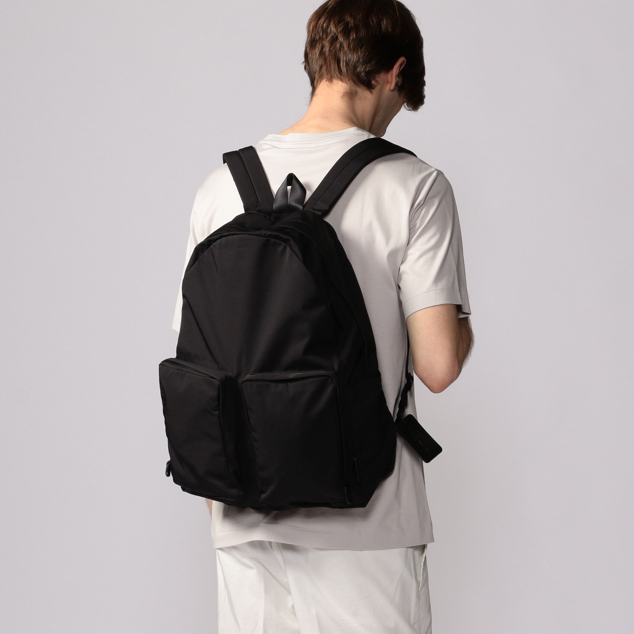 【GINGER掲載商品】 AMIACALVA バッグパック ポリエステルギャバジン バッグ
