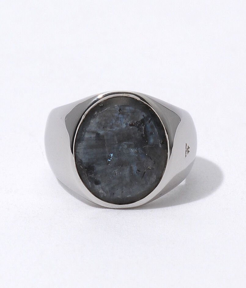 ■TOM WOOD オーバル ラルビカイト リング