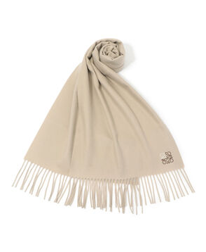 LOEWE カシミヤ アナグラムストール