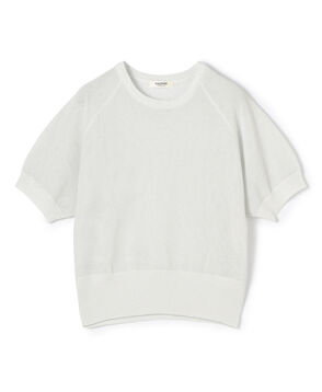 コットンメッシュ ハーフスリーブプルオーバー