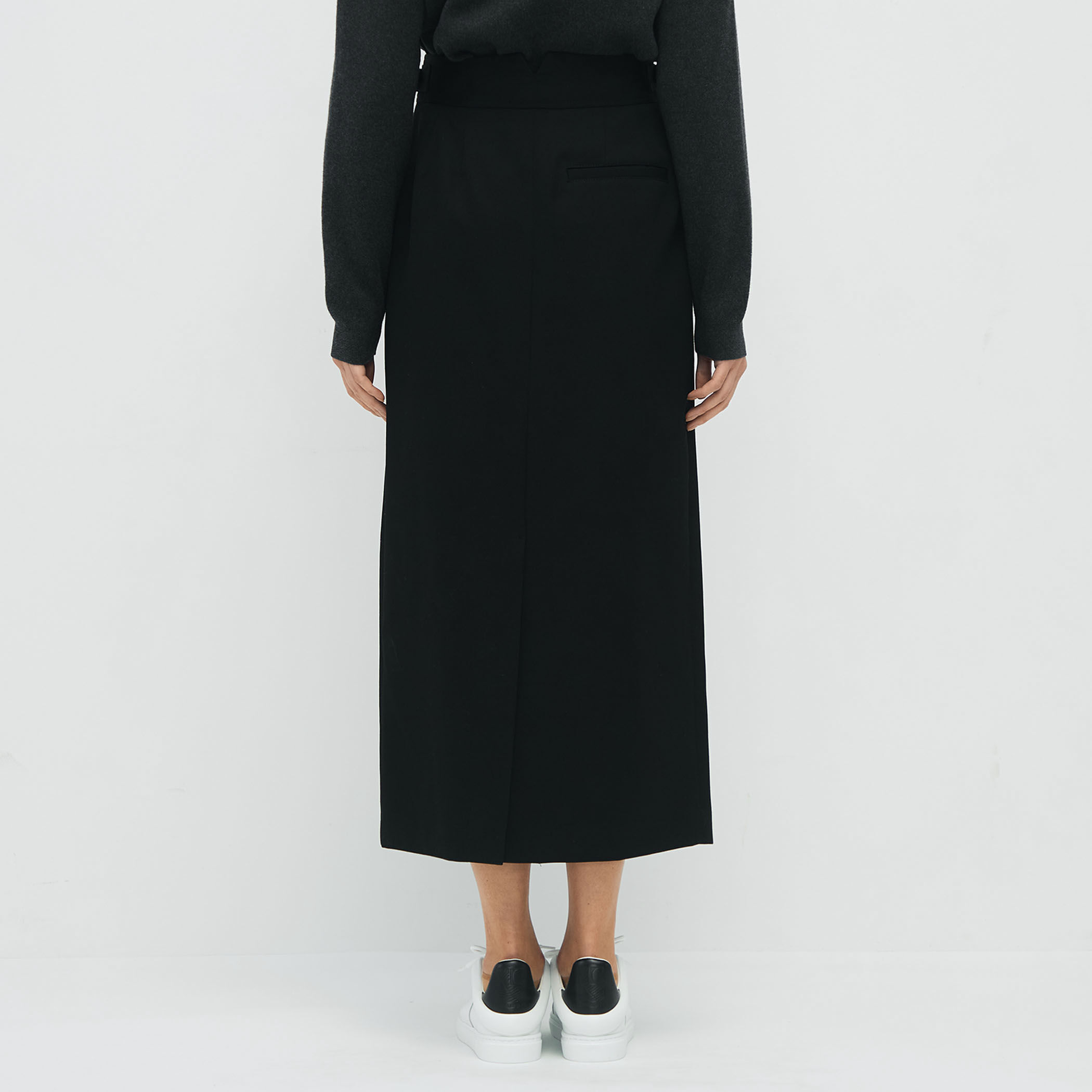 ウールギャバジン グルカスカート｜トゥモローランド 公式通販