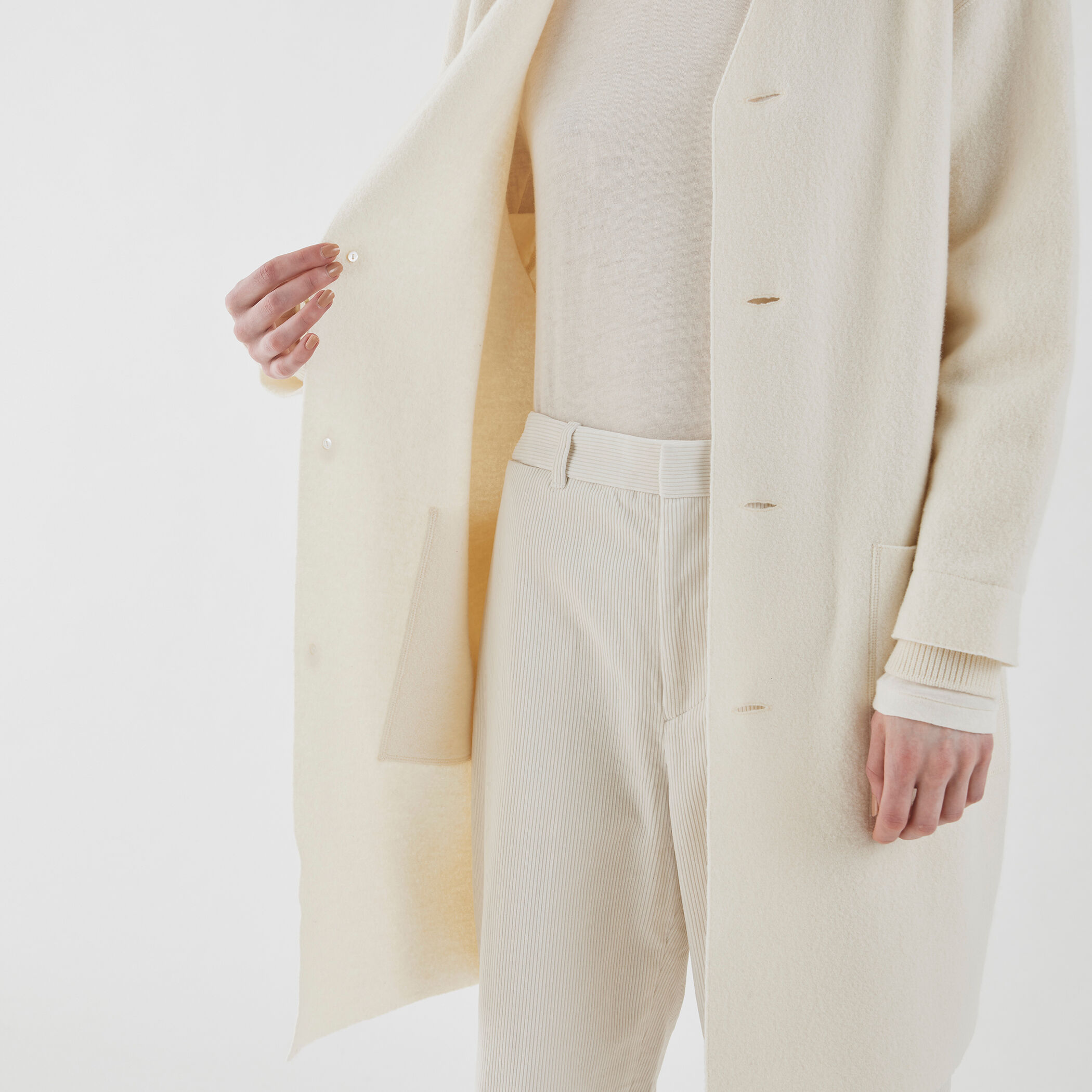 フェルトニット ライトコート｜トゥモローランド 公式通販