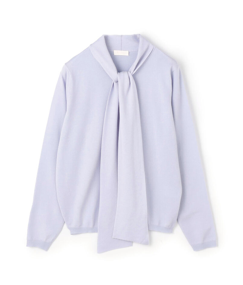 スーパーエクストラファインウール ボウタイプルオーバー 