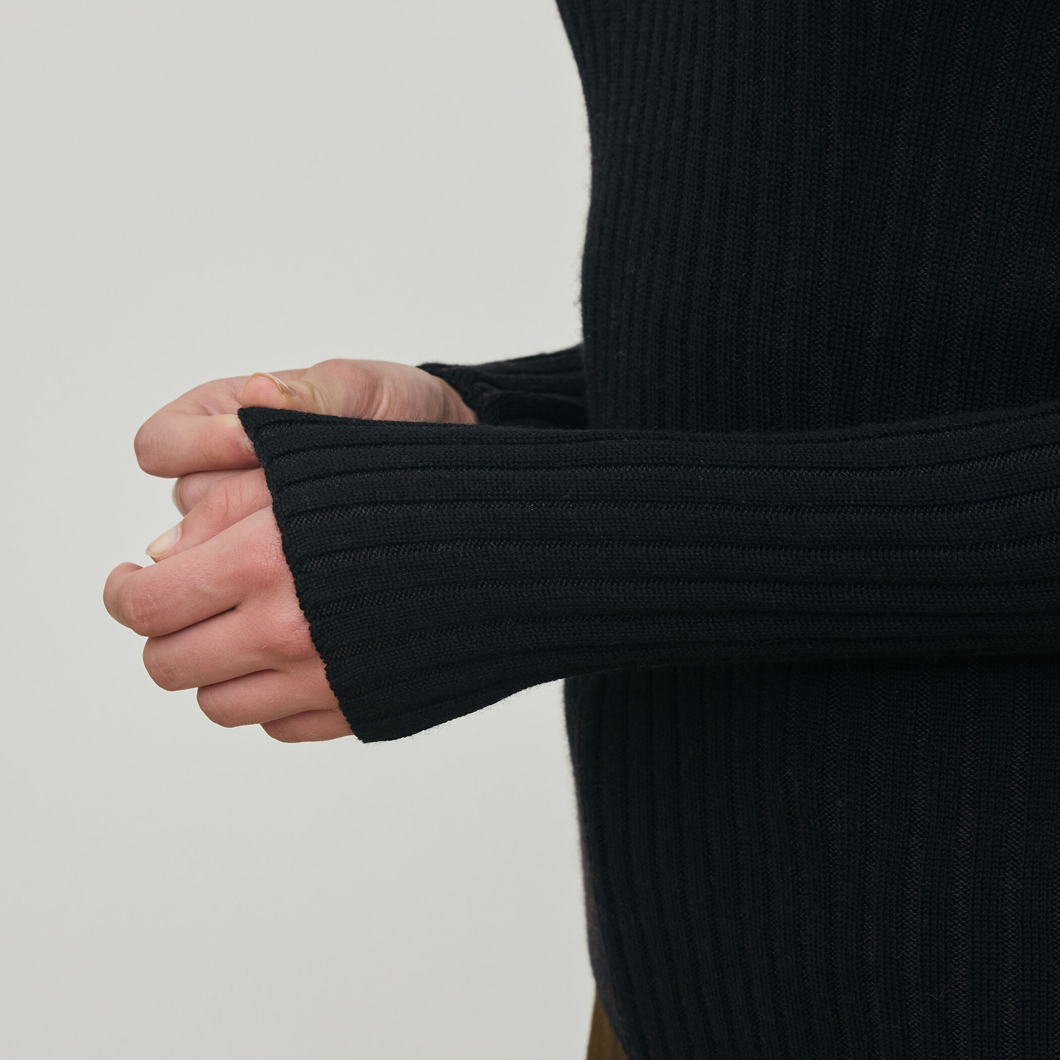 ウールリブ Vネックプルオーバー｜トゥモローランド 公式通販