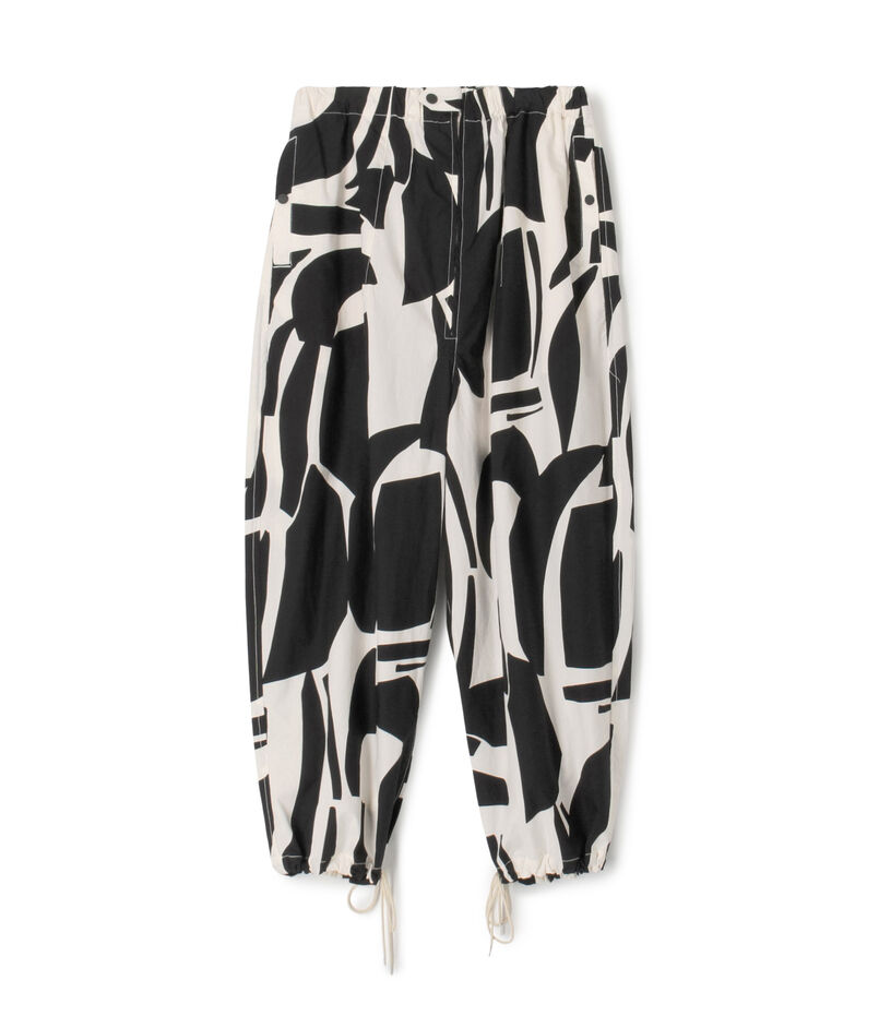 HAVERSACK ATTIRE コットン総柄イージーパンツ HAVERSACK ATTIRE コットン総柄イージーパンツ