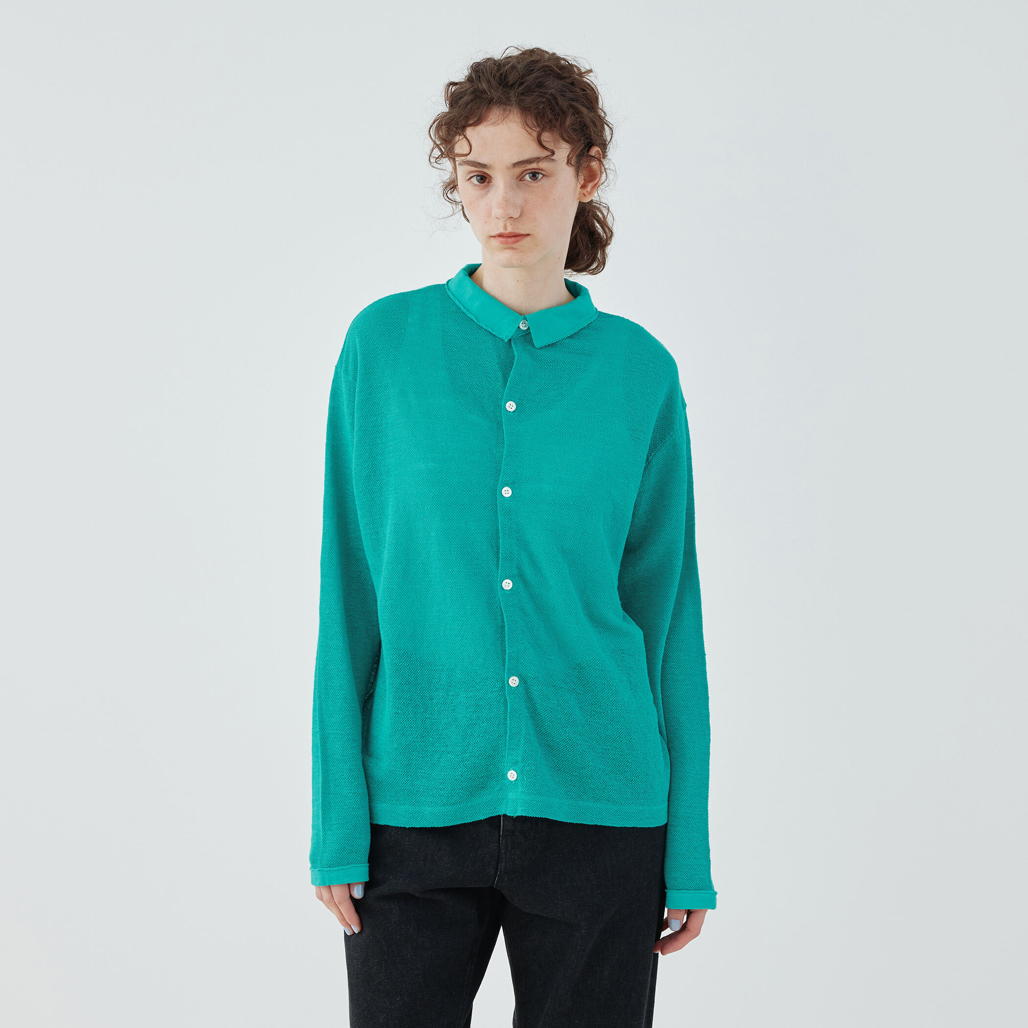 別注】V::room ヘンプピケ ポロカラーシャツ｜トゥモローランド 公式通販