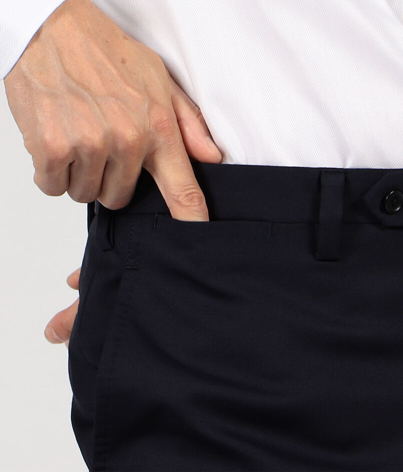 HORIZON TWILL ノープリーツスリムスラックス E.Zegna HORIZON TWILL ノープリーツスリムスラックス E.Zegna