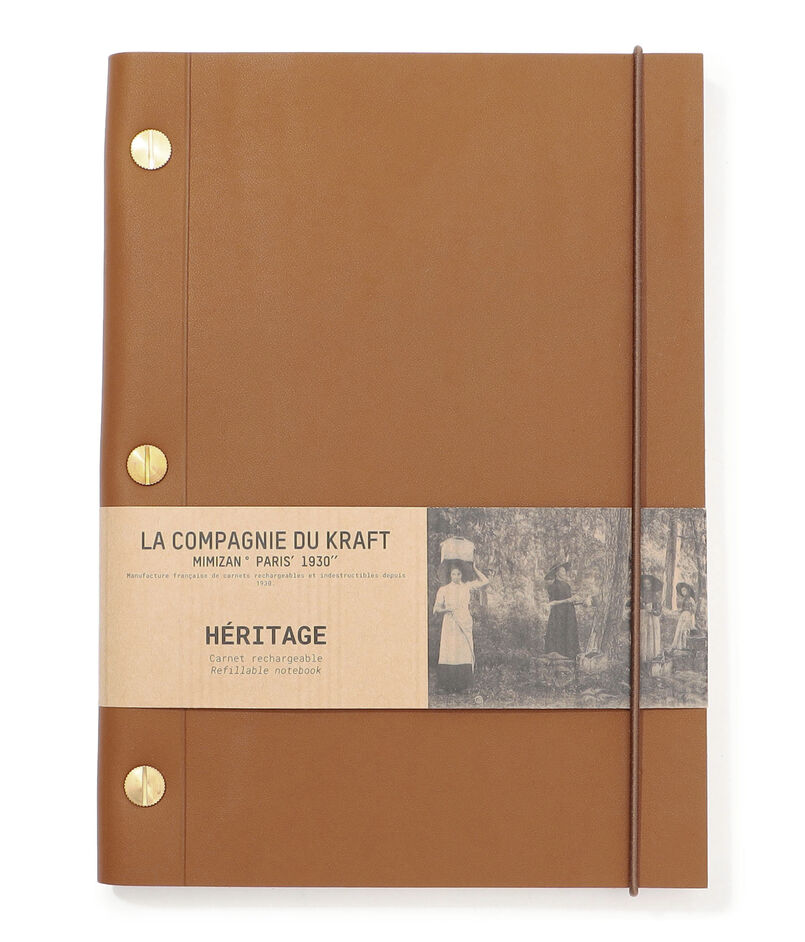 La Compagnie du Kraft Heritage A5 Leather Notebook