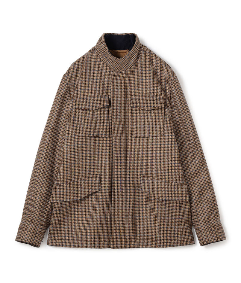 Sealup ウール ガンクラブチェック M65 ブルゾン