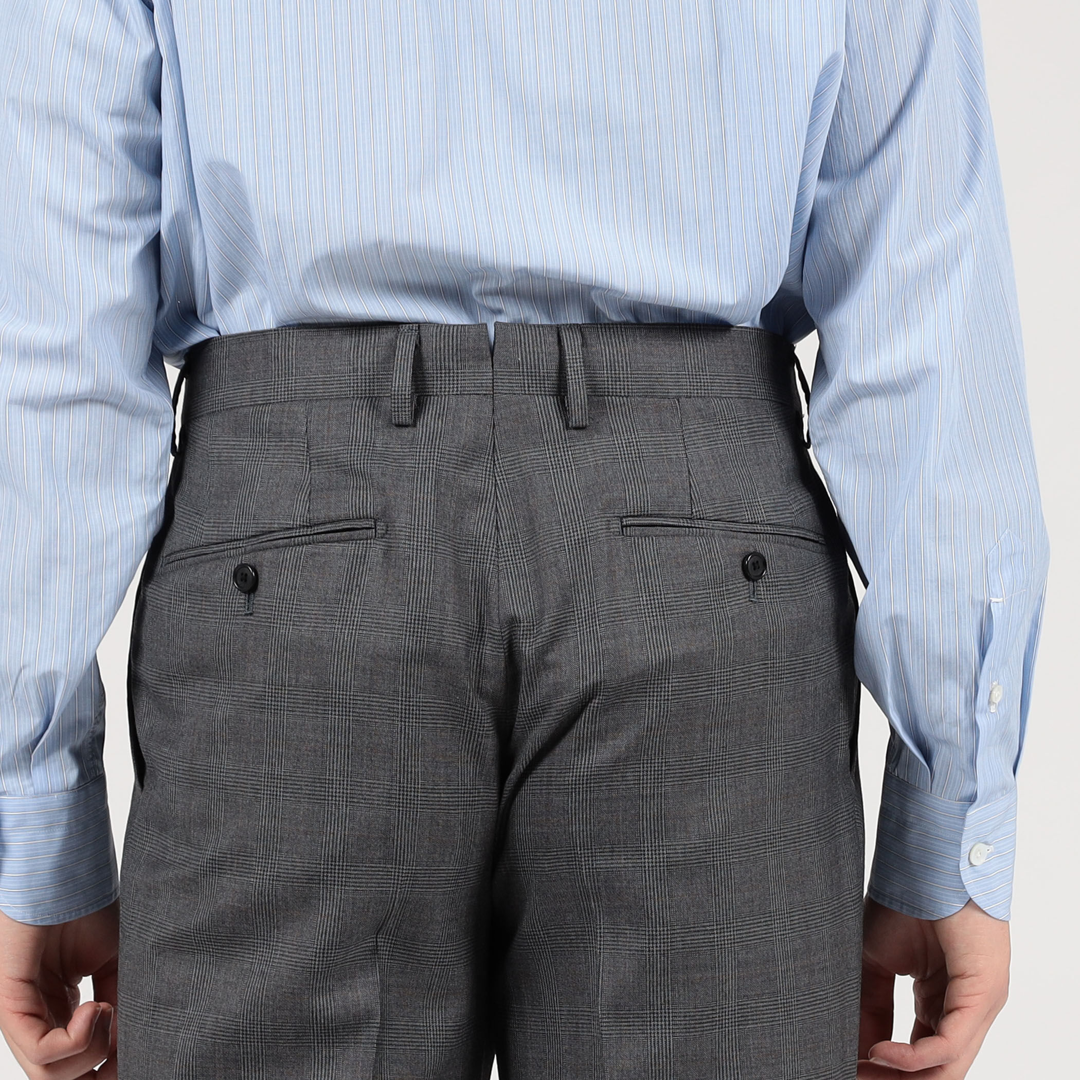 15 POINT 7 ウール シングルブレステッド 2Bスーツ DORMEUIL