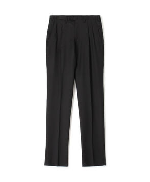 ウールツイル 2プリーツスリムスラックス HORIZON TWILL E.Zegna