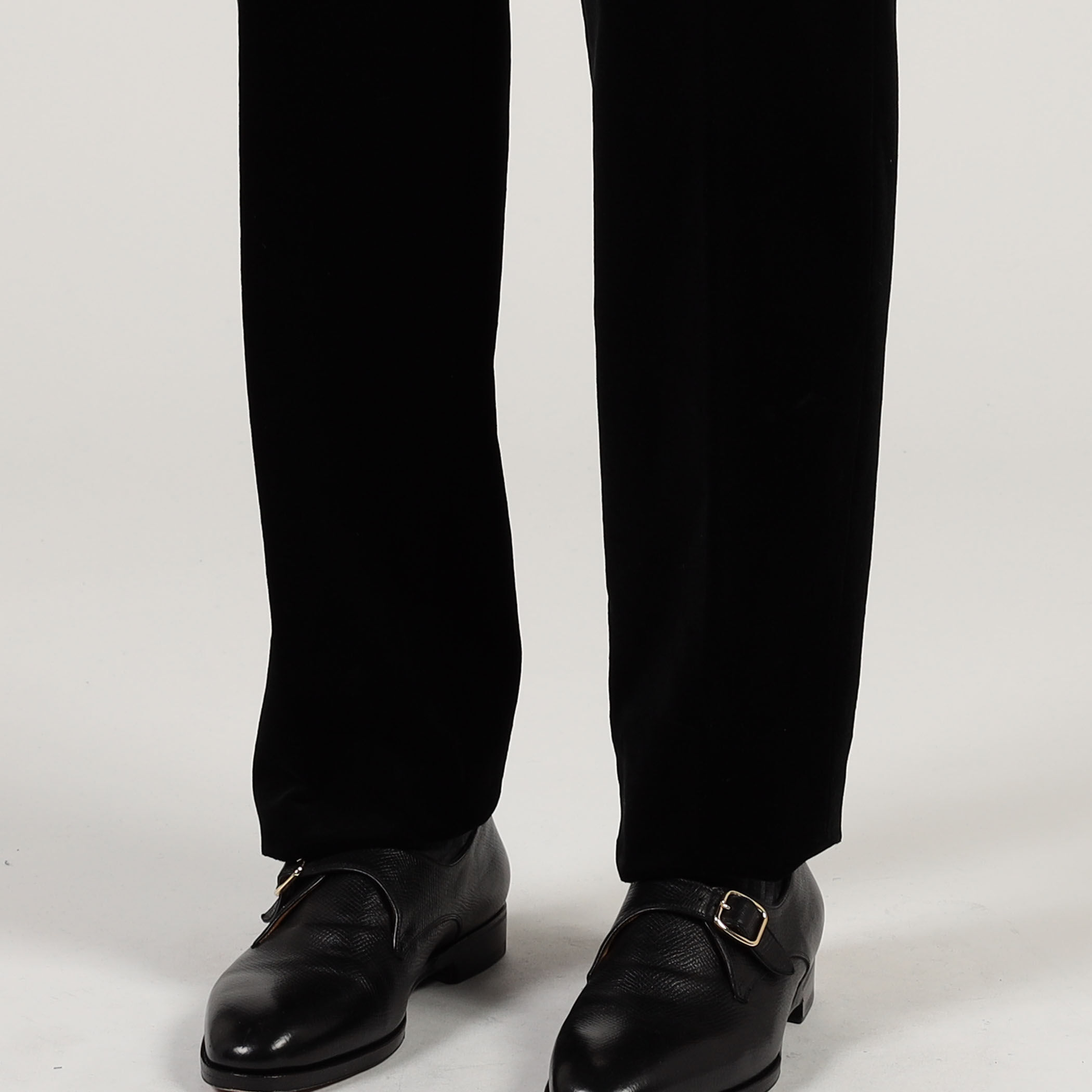 Fumiya Hirano REGENT コットン イン2プリーツトラウザーズ