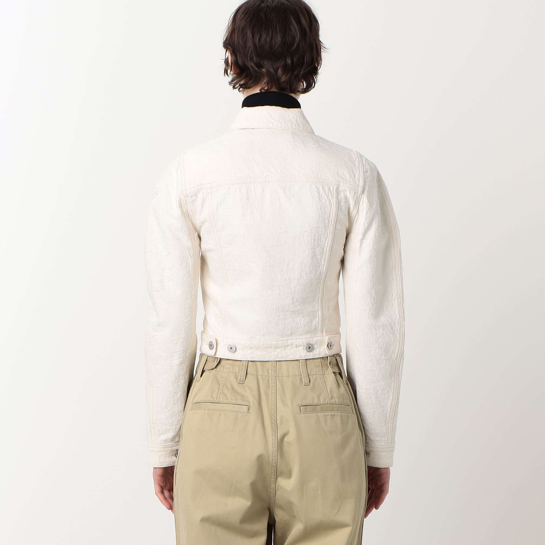 JACQUEMUS LA VESTE DE-NIMES OVALO コットンブルゾン