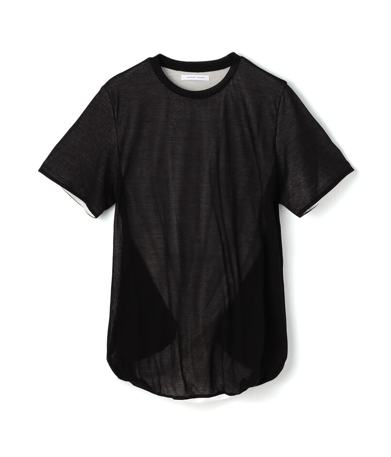 SATORU SASAKI ダブルツイストTシャツ