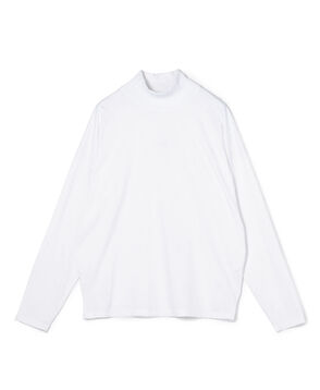 CABaN コットン モックネックロングスリーブプルオーバー
