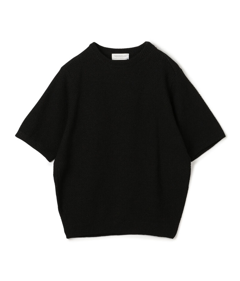 TOMORROWLAND tricot コットンリネン クルーネックプルオーバーニット