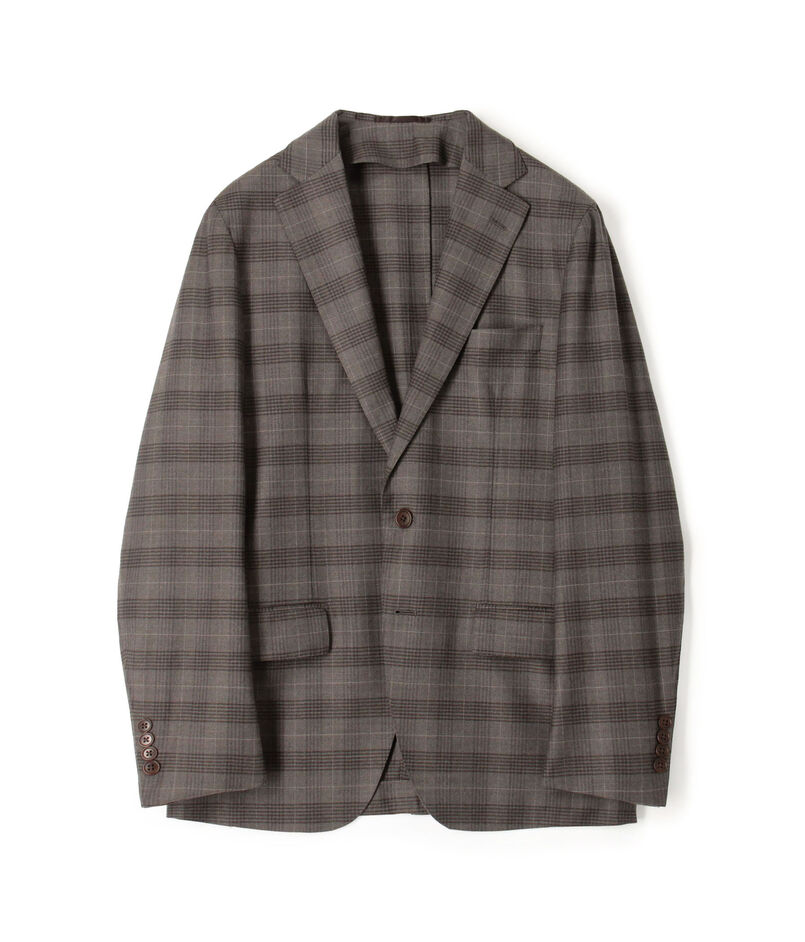 ストレッチサキソニー シングルブレステッド2Bジャケット MARLANE