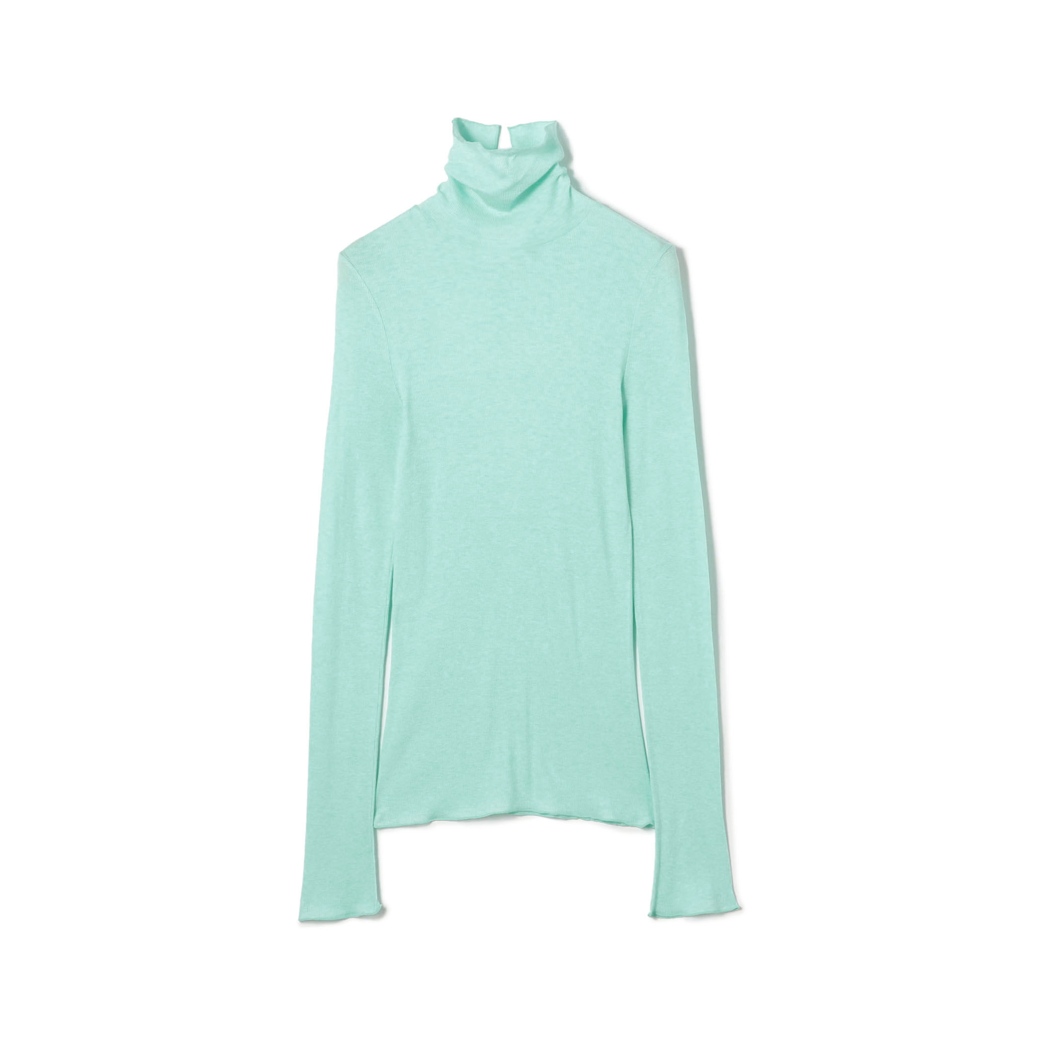 Ballsey コットンシルクリブ タートルネックプルオーバー コットンシルクリブ タートルネックプルオーバー｜トゥモローランド