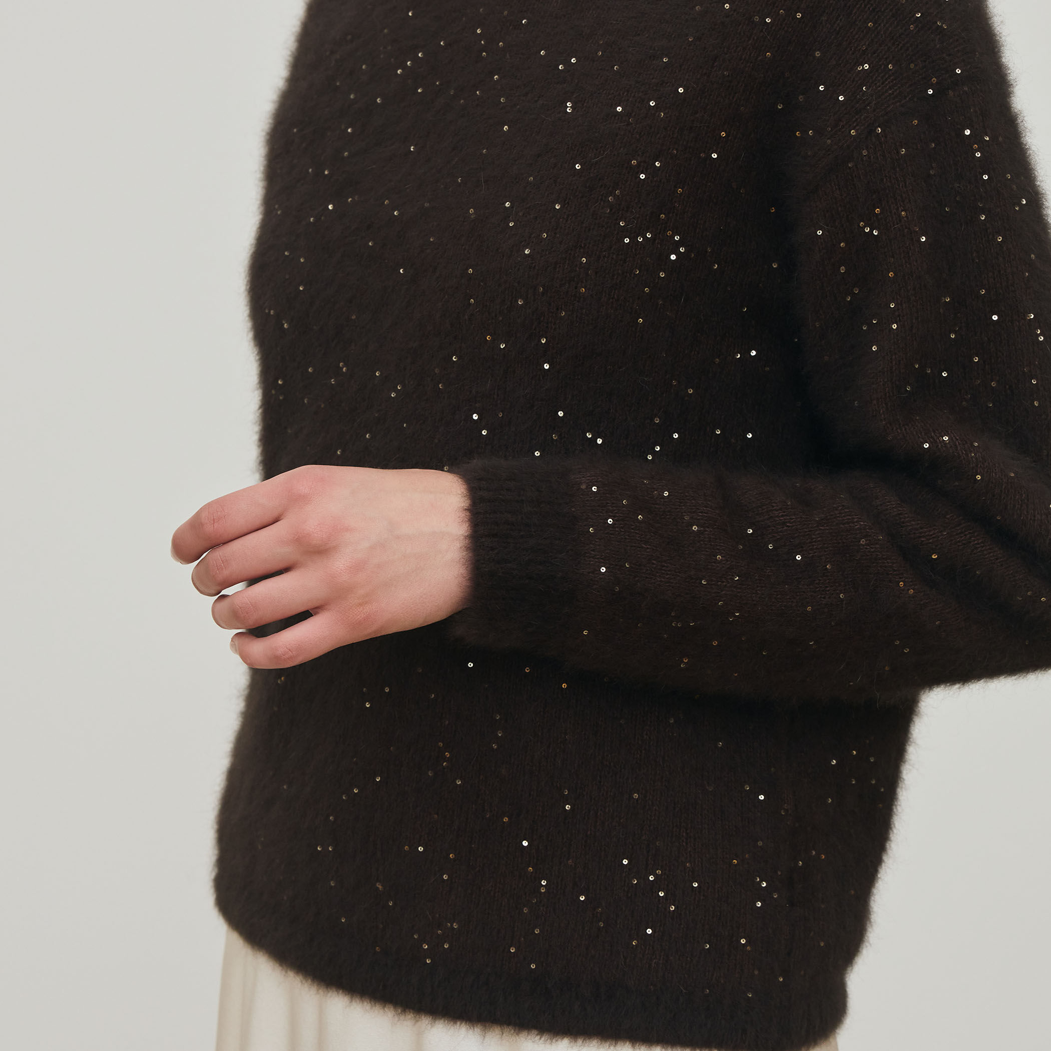 フォックスカシミヤ クルーネックプルオーバー｜トゥモローランド 公式通販