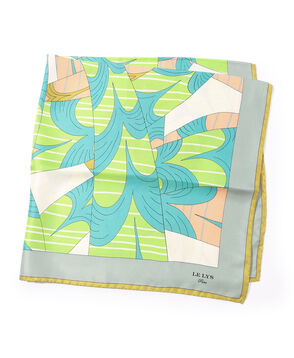 LE LYS シルク プリントスカーフ