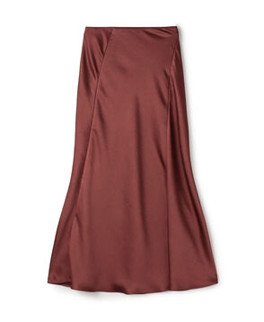 ビンテージサテン マーメイドスカート