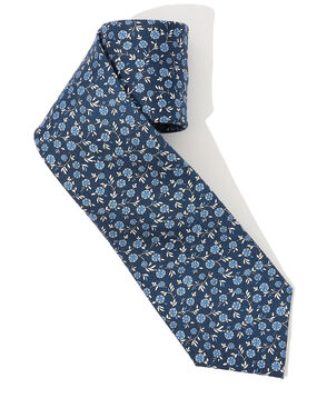 ERRICO FORMICOLA シルクプリント 花柄ネクタイ