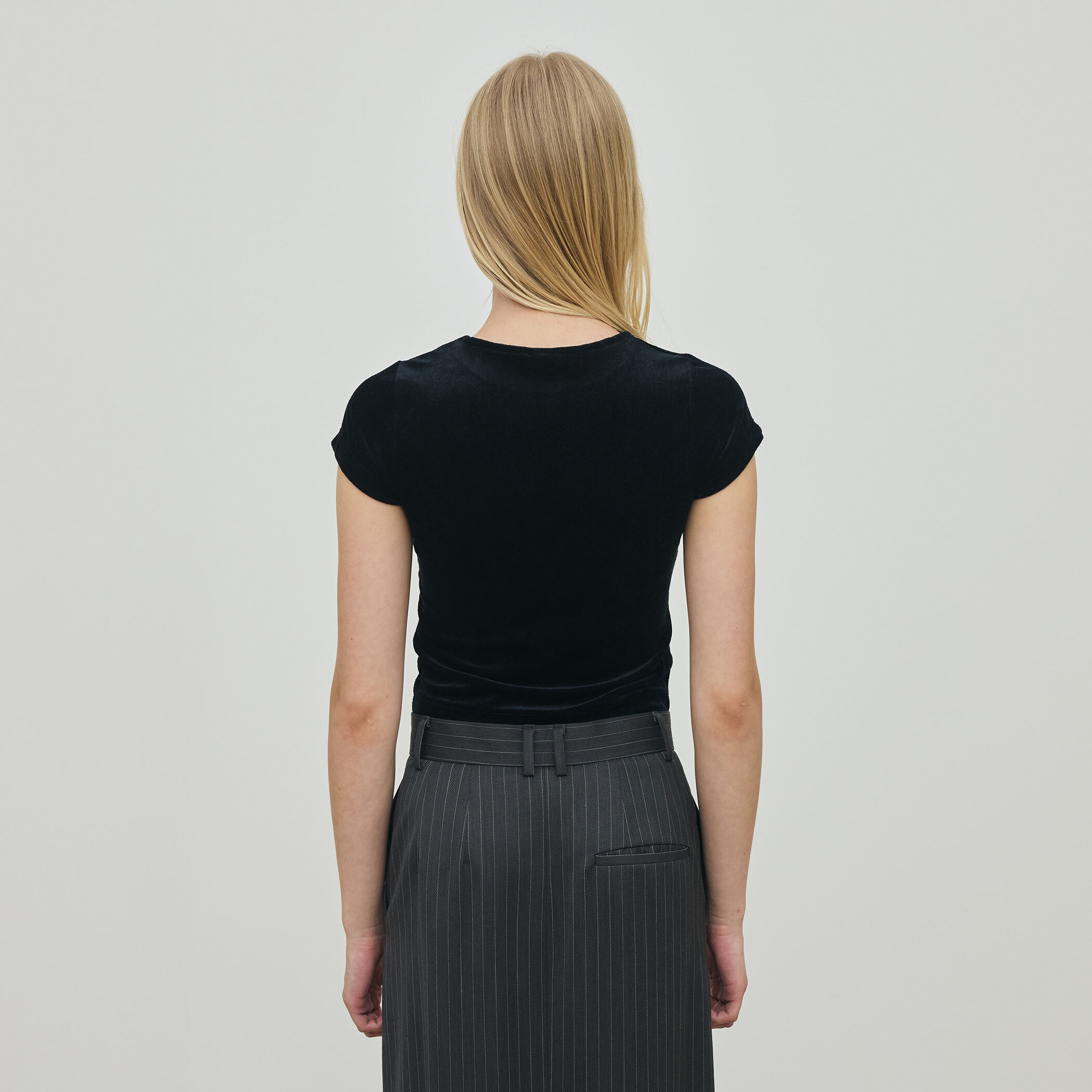 超美品 レオパンダロンT ベロア サイズM PERNA（ペルナ） tシャツ ベロアボディースーツ(レオパード