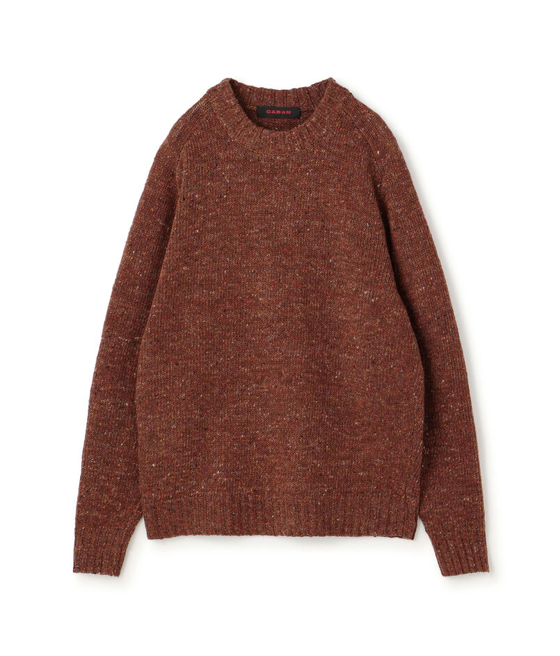 CABaN ウールネップ クルーネックプルオーバー