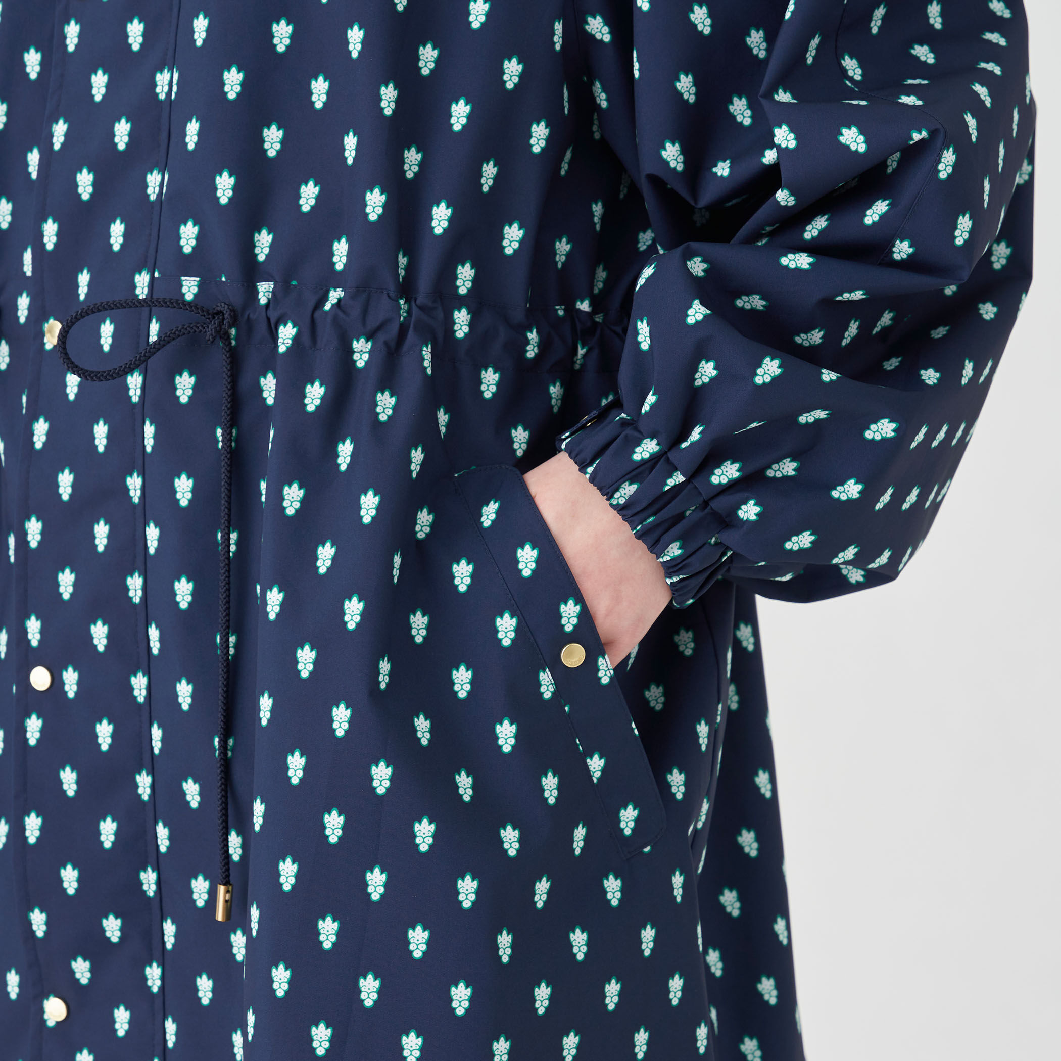 ポリエステルプリント モッズコート｜トゥモローランド 公式通販