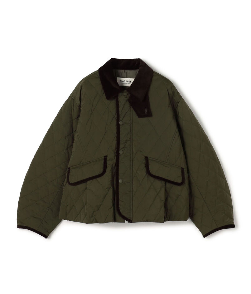 キルティング テントラインジャケット