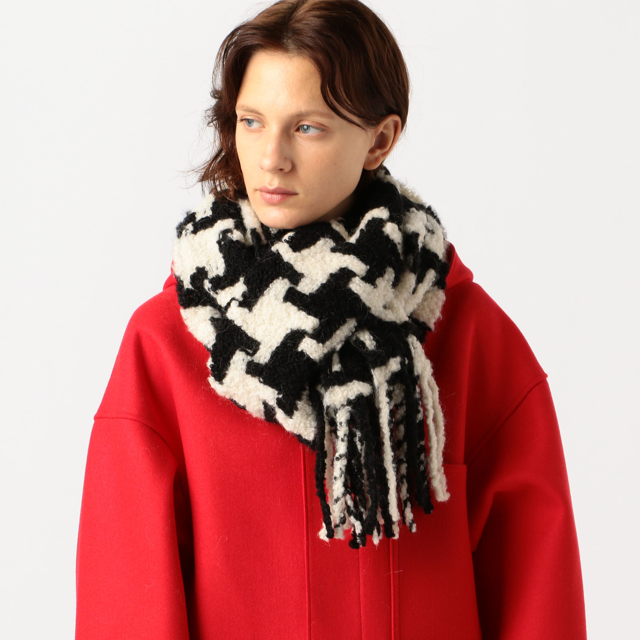 Acne Studios 千鳥格子チェックストール｜トゥモローランド 公式通販
