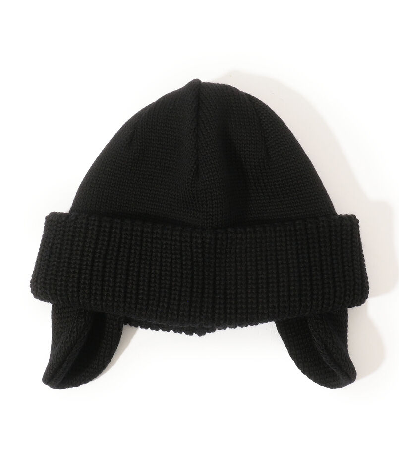 KIJIMA TAKAYUKI MERINO EAR WATCH CAP KIJIMA TAKAYUKI MERINO EAR WATCH CAP