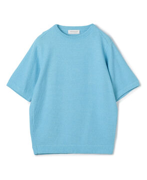TOMORROWLAND tricot コットンリネン クルーネックプルオーバーニット