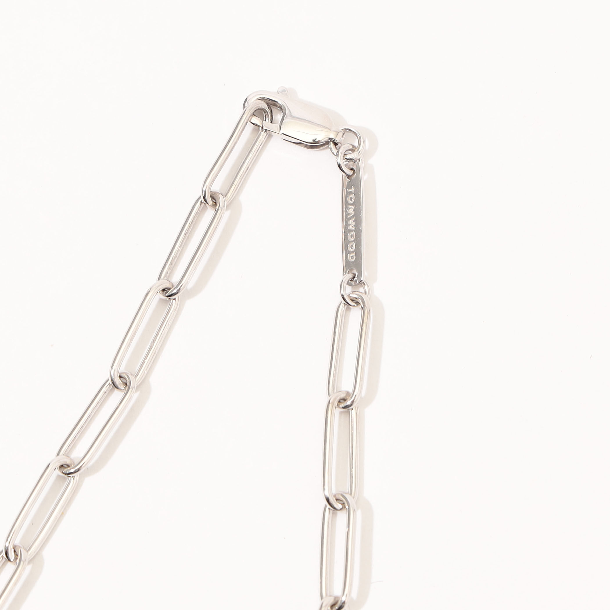 TOMWOOD◆Box Chain Necklace SV925 Tom Wood Necklace Box Chain 100071 S925 Silver
