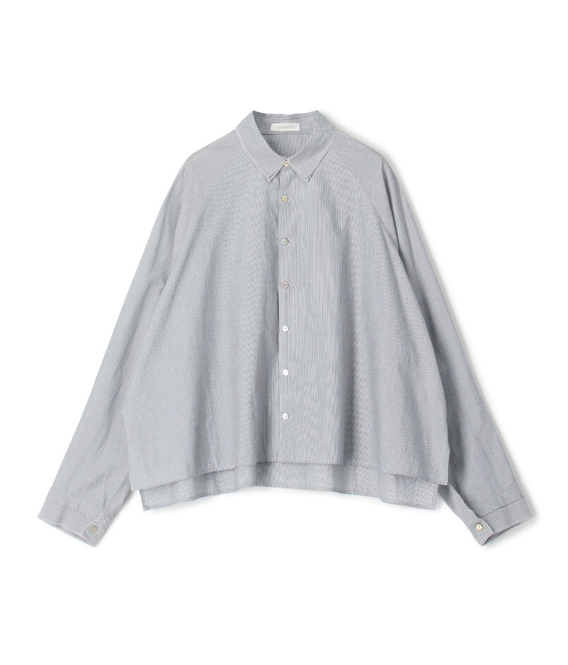 ■コットン ラグランスリーブ ワイドシャツ